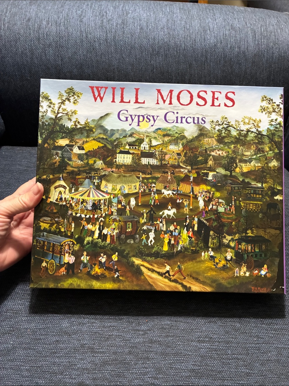 Vintage Gypsy Circus Board Game - 1000 piece